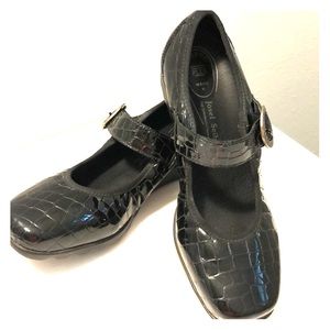 Josef Seibel black Mary-Jane comfort shoes